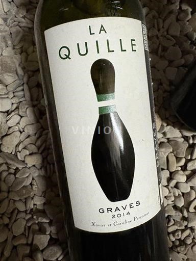 Bordeaux Graves Xavier et Caroline Perromat La Quille 2014