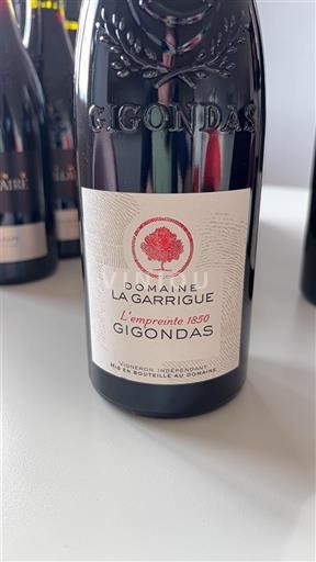 Rhône-dalen Gigondas Domaine La Garrigue L'empreinte 1850 2021