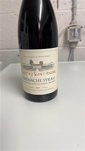 Valle del Ródano Côtes del Ródano Château Saint-André Grenache Syrah 2023