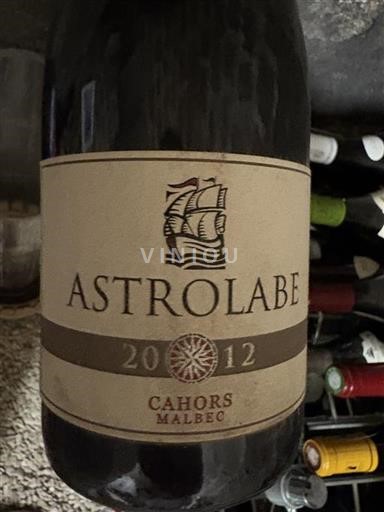 Tây Nam Cahors Astrolabe 2012