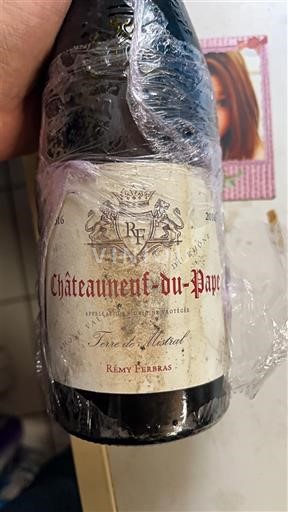 Vallée du Rhône Châteauneuf-du-pape Rémy Ferbras Terre de Mistral 2016