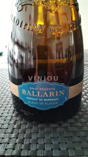 Bordeaux Crémant de Bordeaux Ballarin Brut Réserve Ohne Jahrgang