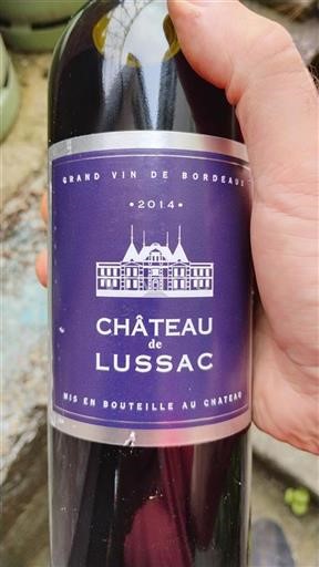 Bordeaux Lussac-saint-émilion Château Lussac 2014