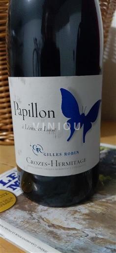 Rhône-dalen Crozes-Hermitage Gilles Robin Papillon 2016