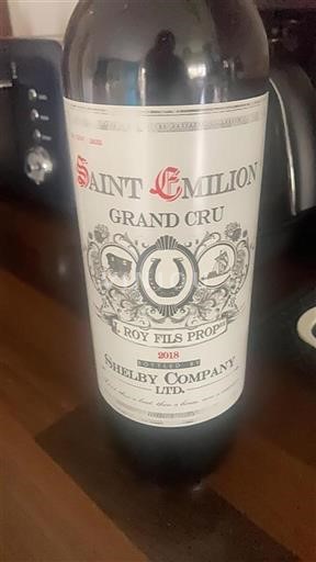 Bordeaux Saint-Émilion Grand Cru T. Roy Fils 2018