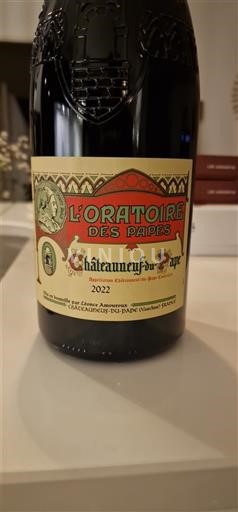 Valle del Ródano Châteauneuf-du-Pape. L'Oratoire des Papes 2022