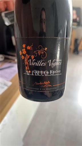Vale do Ródano Côtes-do-Ródano Charles Adelin Vieilles Vignes 2016