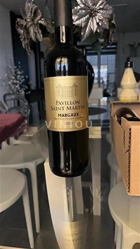 Bordeaux Margaux Pavillon Saint Martin 2022