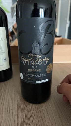 Bordeaux Château Grand Barbet Tradition 2020