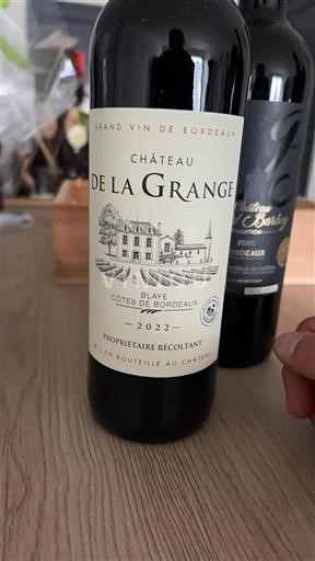 Burdeos Blaye-Côtes de Burdeos Château La Grange 2022