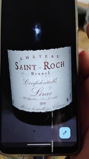 Rhônetal Lirac Château Saint-Roch Confidentielle 2016