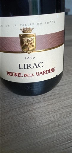 Údolí Rhôny Lirac Brunel de la Gardine 2019