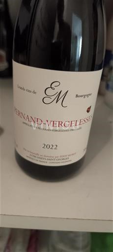 Burgundi Pernand-vergelesses Eddy Morey 2022
