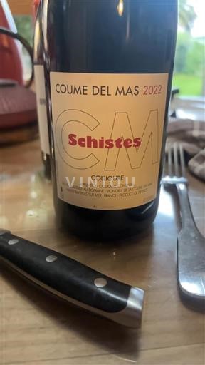 Rosellón Collioure Coume del Mas Schistes 2022