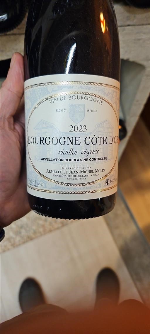Borgoña Borgoña Côte d'Or Armelle et Jean-Michel Molin Vieilles Vignes 2023