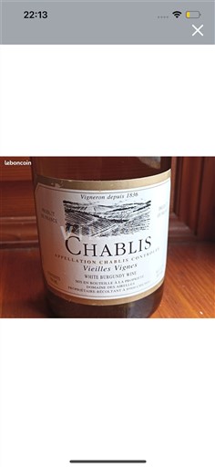Borgoña Chablis Domaine Des Airelles Vieilles Vignes Sin añada