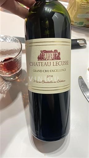 Bordeaux Ikke specificeret Grand Cru Lecluse 2018