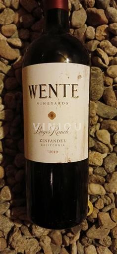 California AVAs Unspecified Wente Vineyards Beyer Ranch 2019