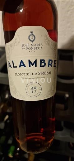Portogallo Muscat di Setúbal José Maria da Fonseca Alambre 2017