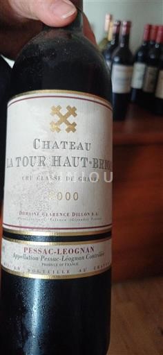 Bordéus Pessac-Léognan Grand Cru Château La Tour Haut-Brion 2000