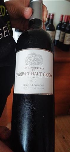 Burdeos Pessac-Léognan Larrivet Haut-Brion Les Demoiselles de Larrivet Haut-Brion 2010