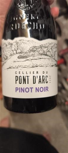 Rhônen laakso Määrittelemätön Cellier du Pont Arc Pinot Noir 2021