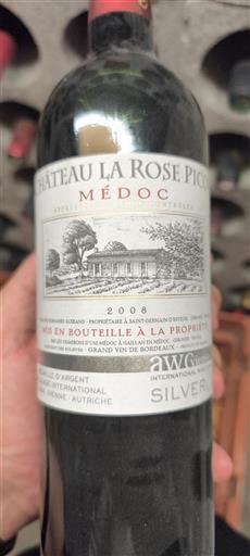 Bordeaux Médoc Château La Rose Picon 2008