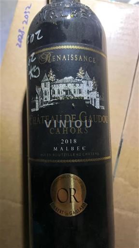 Sud-Ovest Cahors Château Gaudou Renaissance 2018