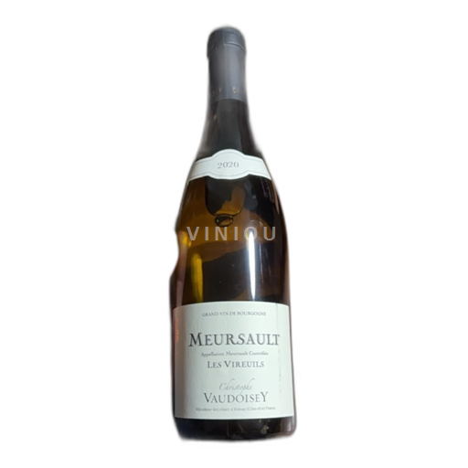 Burgundi Meursault Christophe Vaudoisey Les Vireuils 2020