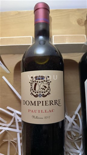 Bordeaux Pauillac Dompierre 2017
