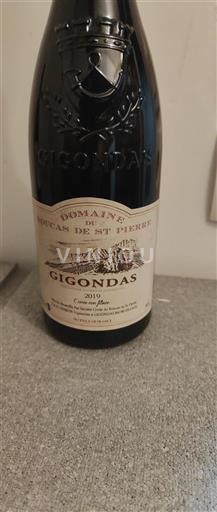 Rhône-dalen Gigondas Domaine Roucas de Saint Pierre non filtrée 2019