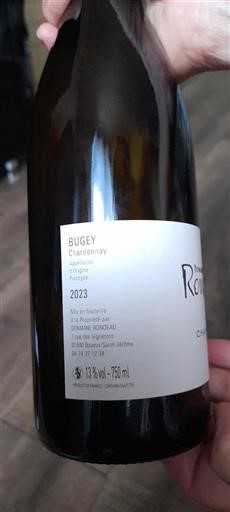 Savoie ja Bugey Bugeyn viinialue Domaine Rondeau 2023