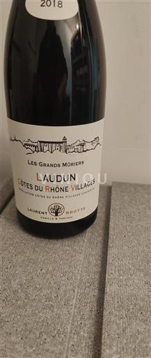 Rhônetal Côtes-du-Rhône-Dörfer Laurent Brotte Les Grands Mûriers 2018