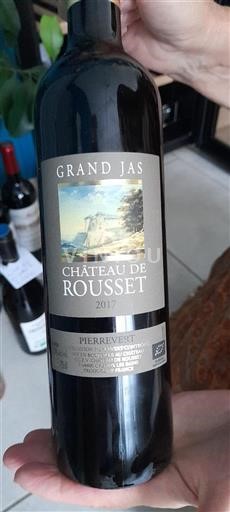 Rhônen laakso Pierrevert Château Rousset Grand Jas 2017