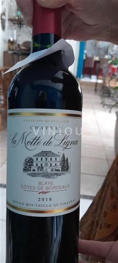 Bordeaux Blaye-Côtes-de-Bordeaux Château La Motte de Lignac 2018