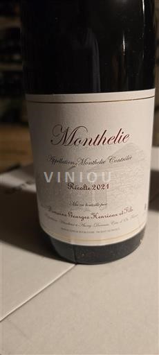 Burgundsko Monthélie Domaine Georges Henrioux et Fils 2021