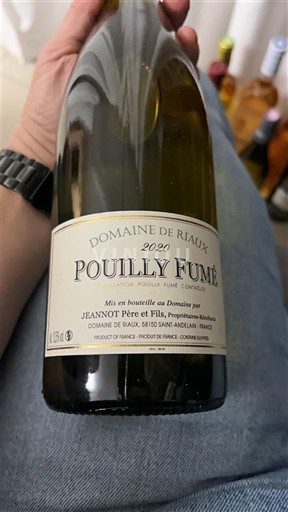 Thung lũng sông Loire Pouilly-fumé Domaine Riaux 2020
