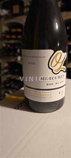 Borgoña Mercurey Olivier Lebeault Roc Blanc 2020