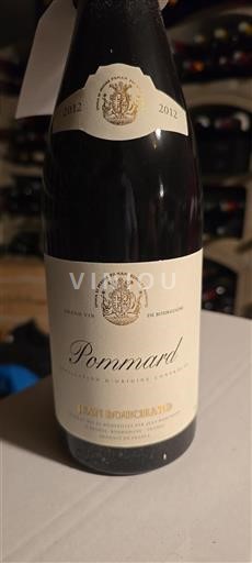 Burgund Pommard Jean Bouchard 2012