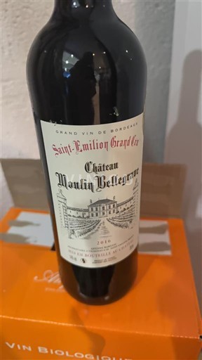 Bordeaux Saint-Émilion Grand Cru Grand Cru Château Moulin Bellegrave 2019