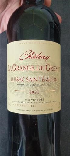 Burdeos Lussac-Saint-Émilion Château La Grange de Grenet 2021