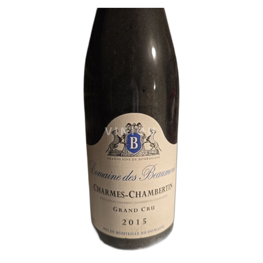 Bourgondië Charmes-chambertin Grand Cru Domaine Des Beaumont 2015
