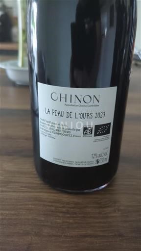 Loirevallei Chinon La Peau de l'Ours 2023