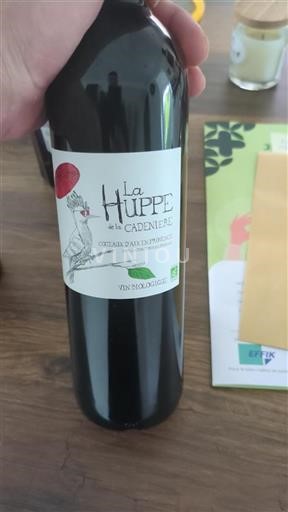 Provenza Coteaux d'Aix-en-Provence Domaine La Cadenière La Huppe Senza annata