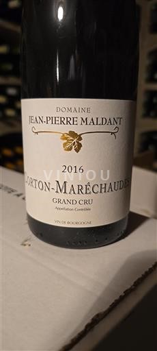Burgund Nicht spezifiziert Grand Cru Domaine Jean-Pierre Maldant 2016