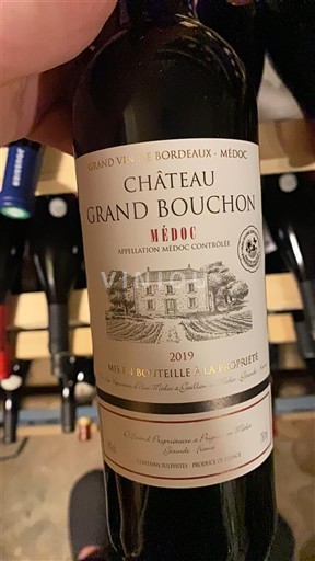 Bordo Медок Château Grand Bouchon 2019