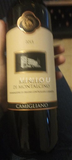 Tuscan Wines Brunello di Montalcino Camigliano 2015