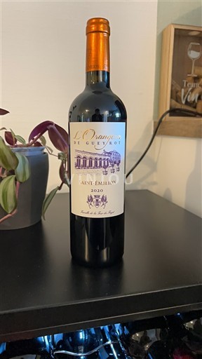 Bordeaux Saint-Émilion L'Orangerie de Gueyrot 2020