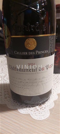 Rhône Valley Châteauneuf-du-Pape Cellier des Princes 2024