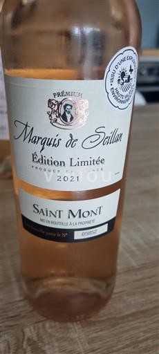 Sudoeste Saint-Mont Marquis de Seillan Édition Limitée 2021
